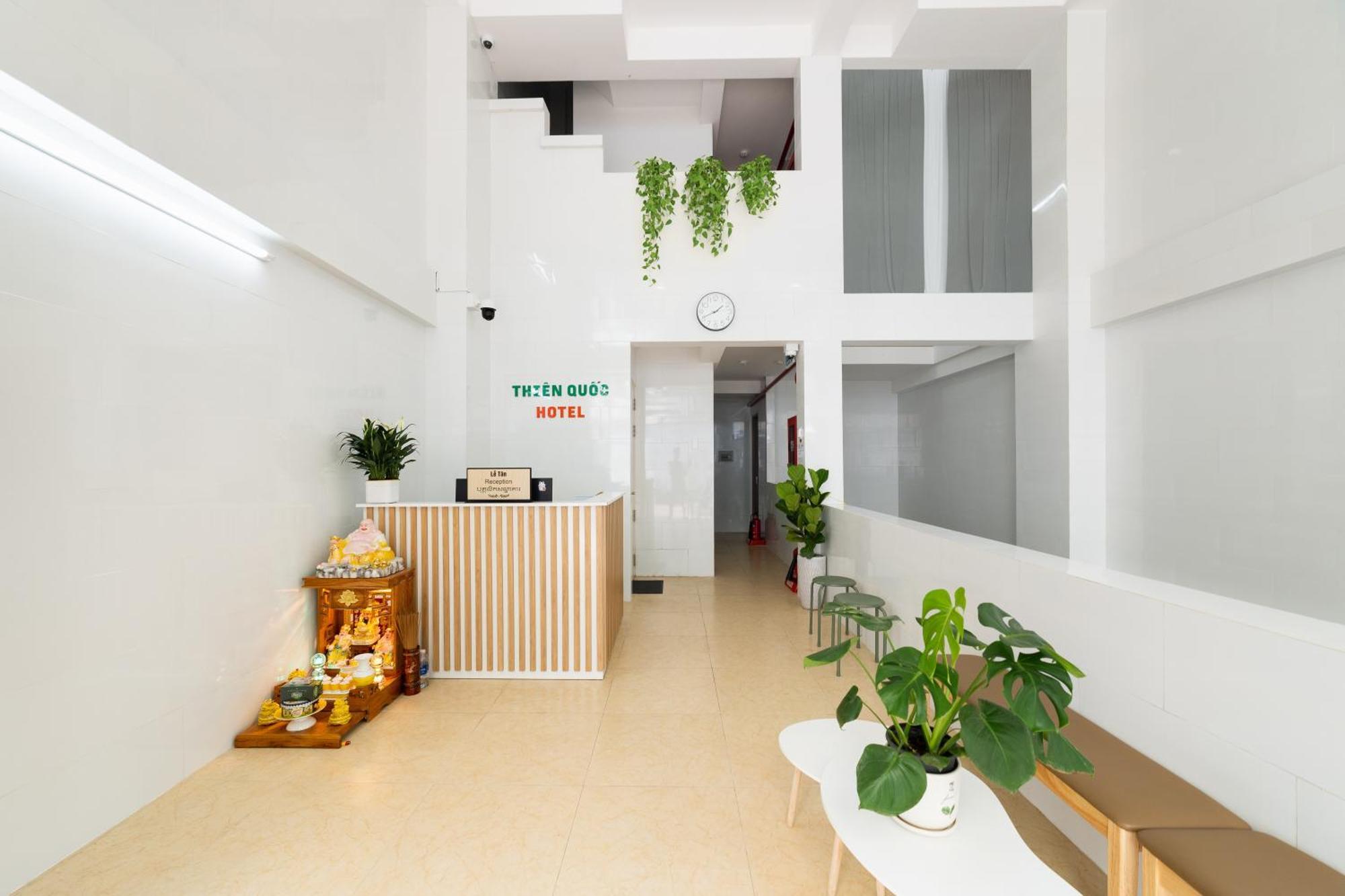 Thien Quoc Hotel Ho Chi Minh-staden Exteriör bild