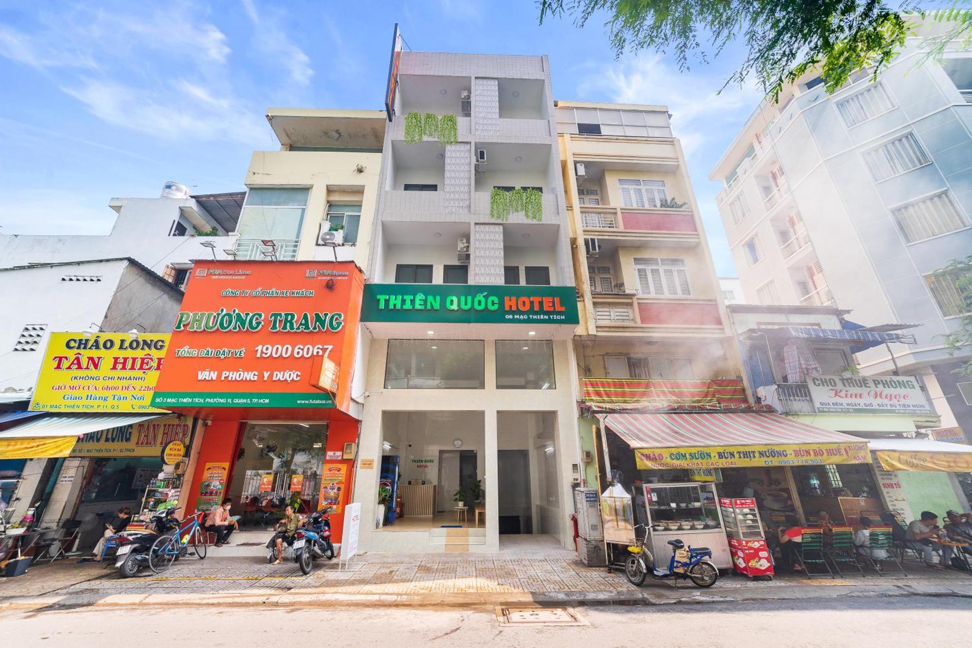 Thien Quoc Hotel Ho Chi Minh-staden Exteriör bild