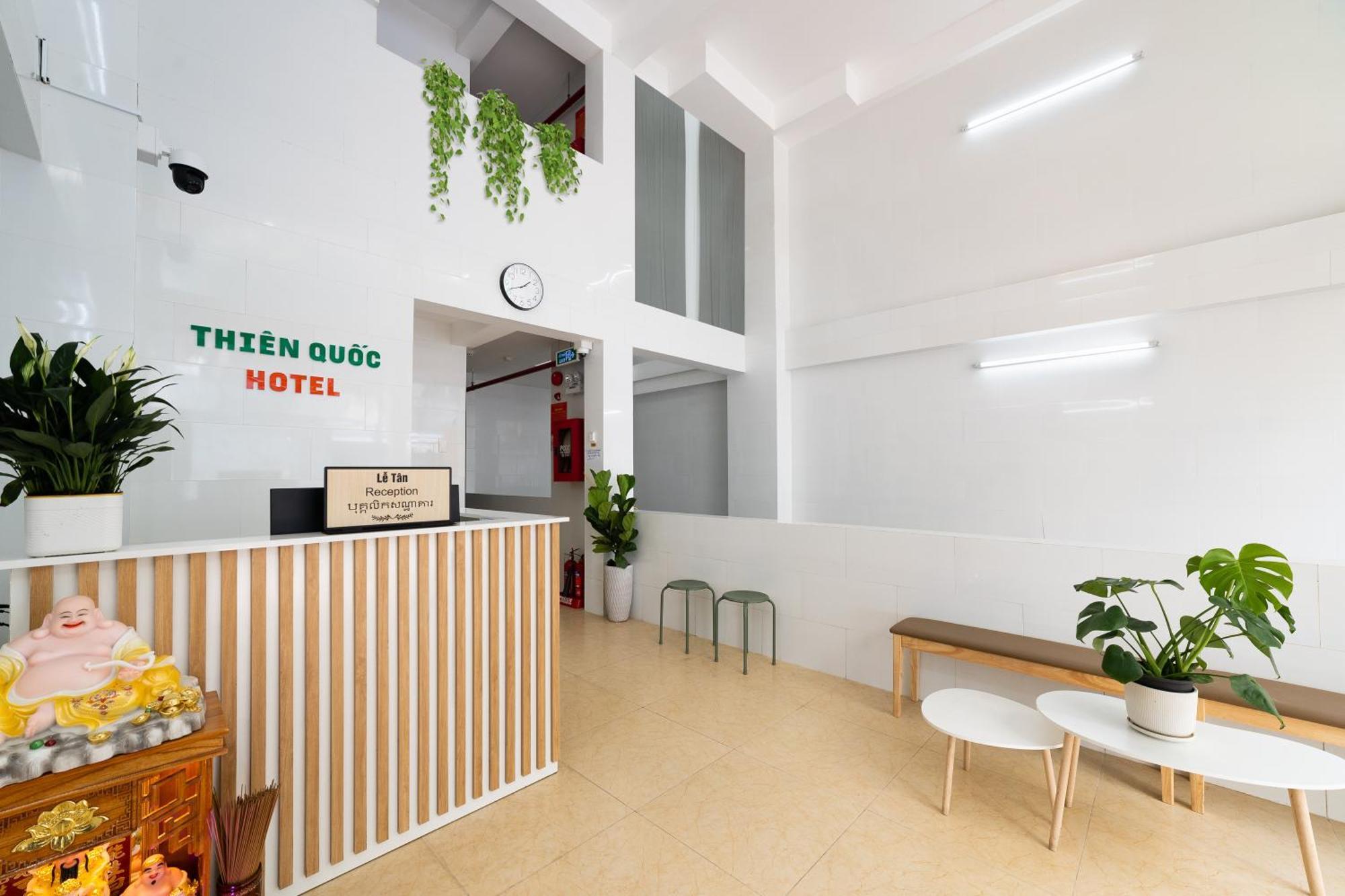 Thien Quoc Hotel Ho Chi Minh-staden Exteriör bild