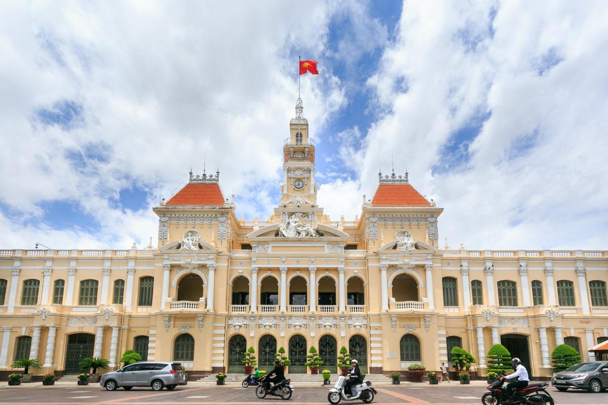 Thien Quoc Hotel Ho Chi Minh-staden Exteriör bild