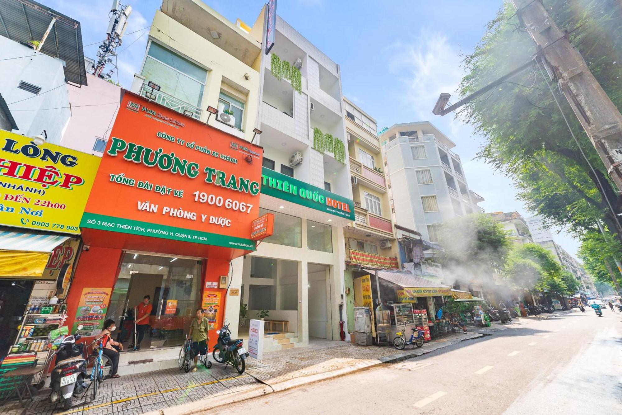 Thien Quoc Hotel Ho Chi Minh-staden Exteriör bild